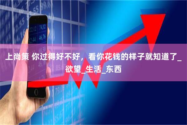 上尚策 你过得好不好，看你花钱的样子就知道了_欲望_生活_东西