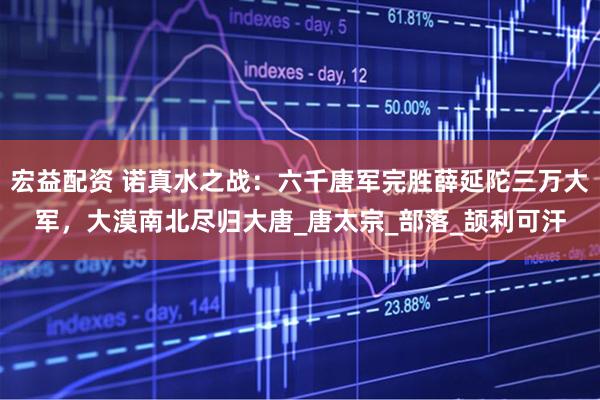 宏益配资 诺真水之战：六千唐军完胜薛延陀三万大军，大漠南北尽归大唐_唐太宗_部落_颉利可汗